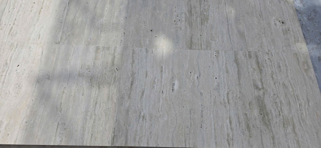 Beige Travertine Veincut Brushed Surface Details