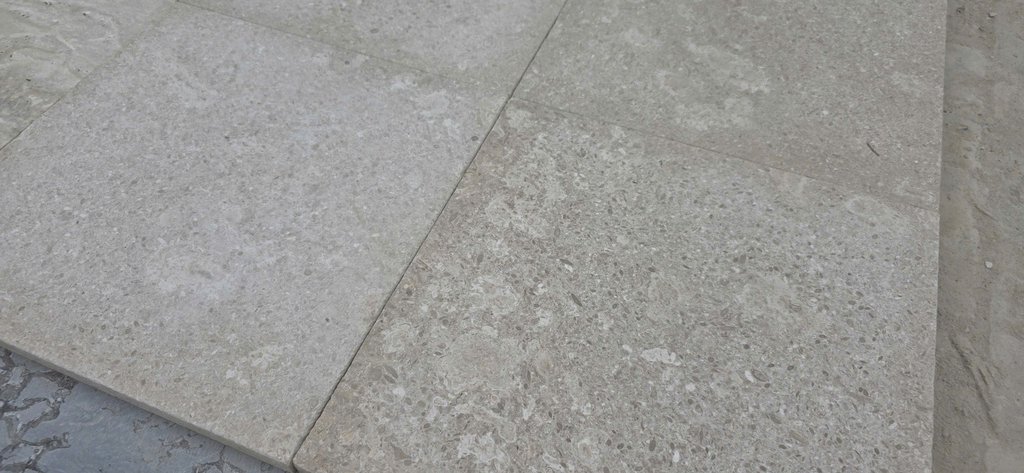 Purple limestone Tiles Surface