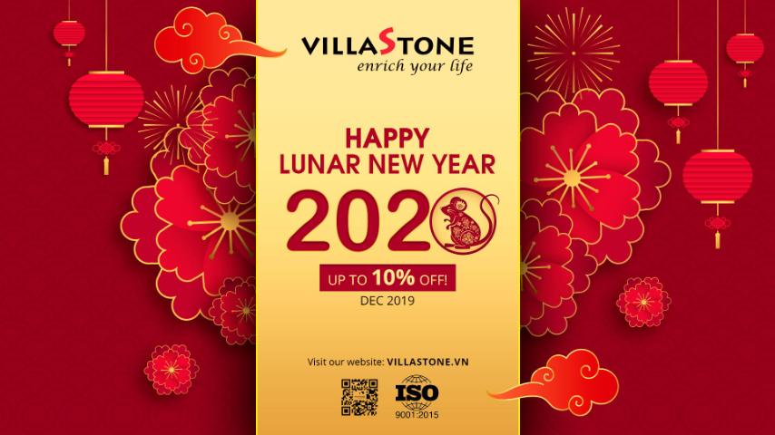 Chương trình khuyến mãi hái lộc đầu xuân cùng  Đá Villa